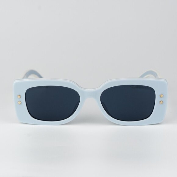 Dior DIORPACIFIC Men Sunglasses Blue White Geometric DIORPACIFIC S1U 80B0 - Picture 3 of 12